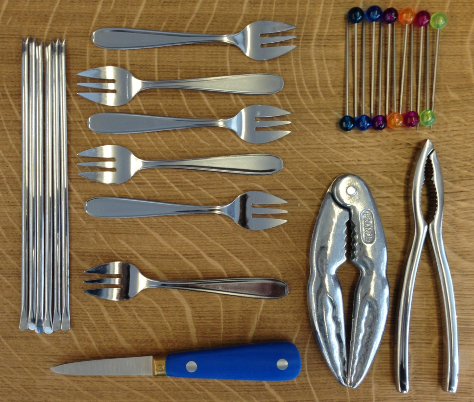 Seafood kit - Déglon in the group Table setting / Cutlery / Serving utensils at KitchenLab (1525-14242)