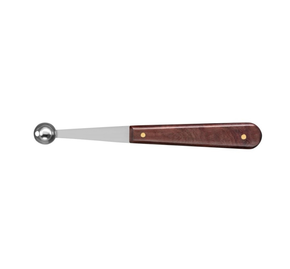 Ball iron 13mm, Rosewood handle - Déglon in the group Cooking / Kitchen utensils / Melon baller & quenelle spoons at KitchenLab (1525-16176)
