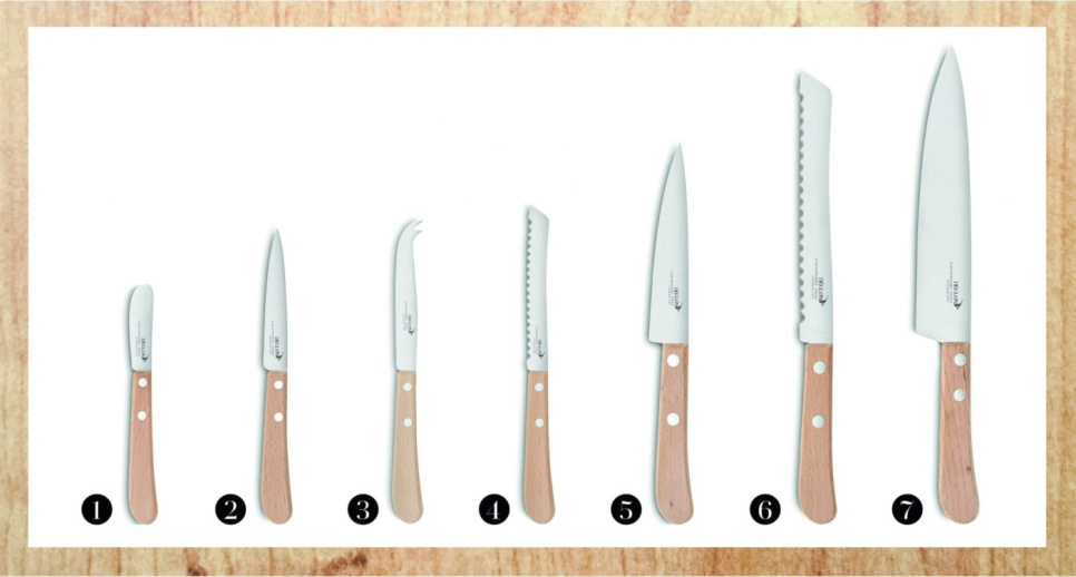 Knife block with 7 knives - Déglon