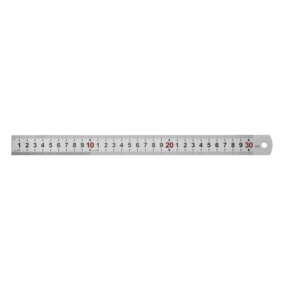 Edelstahl-Lineal, 30 cm – Déglon in der Gruppe Kochen / Küchenutensilien / Mise en Place bei The Kitchen Lab (1525-33675)