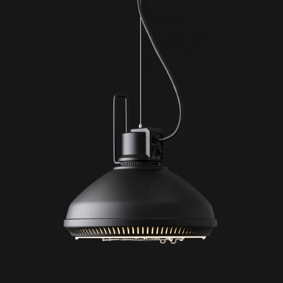 Lampe chauffante HAL, fonction Lift, Noir - Stayhot