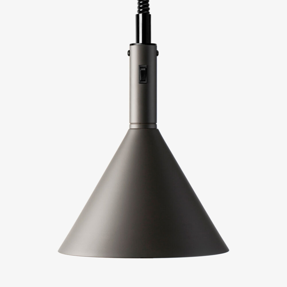 Heating lamp Trattoria 1224, Elevator function, Umbra Grey - Stayhot in the group Kitchen appliances / Heating & Cooking / Heat lamp at KitchenLab (1531-31646)