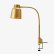 Bench Mount Heat Lamp LPF, Table Clamp, Brass - Stayhot