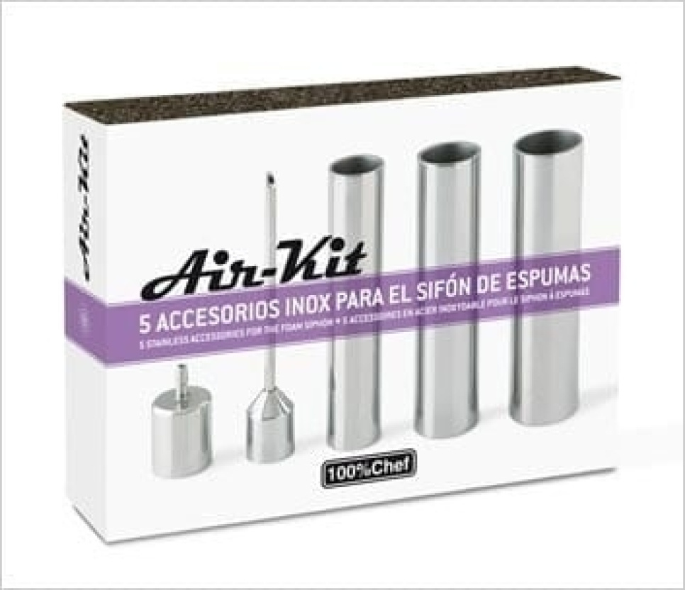 Air Kit Nozzles for siphons - 100% Chef in the group Cooking / Siphon / Nozzles at KitchenLab (1532-14393)