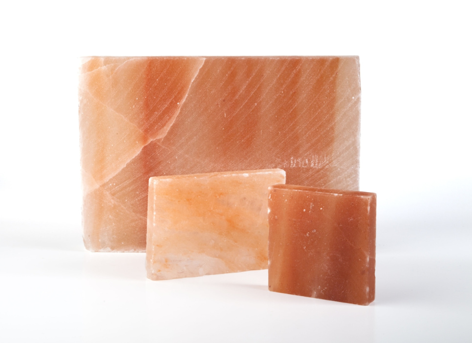 Himalayan salt in blocks, 14x10cm - 100% Chef in the group Cooking / Spices & Flavourings / Salt blocks at KitchenLab (1532-14402)