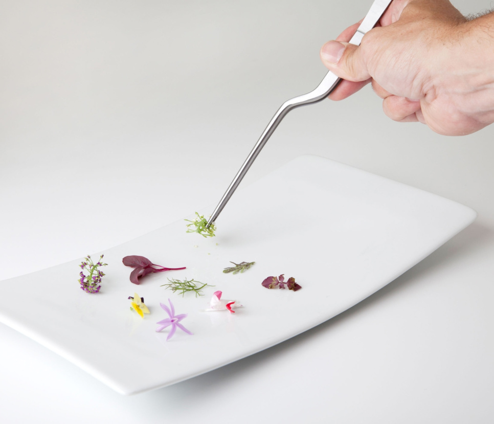 Overlay-Pinzette, versetzt - 100% Chef - 20 cm