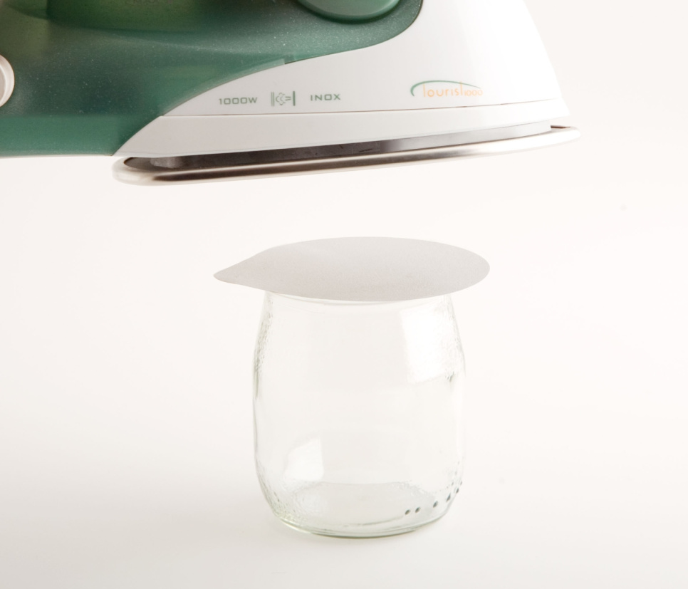 Aluminiumdeckel für Joghurtdosen, 750er-Pack - 100 % Chef