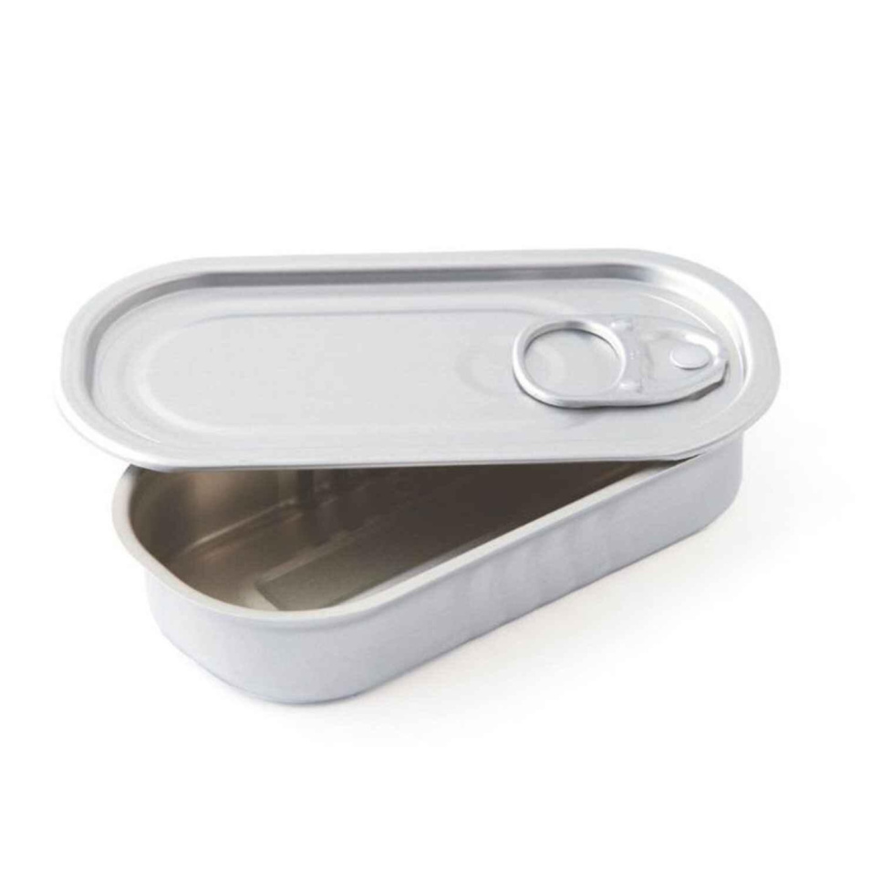 Mini preserve tin, oval, 100-pack - 100% Chef in the group Table setting / Other for Table Setting & Serving / Special items at KitchenLab (1532-14972)
