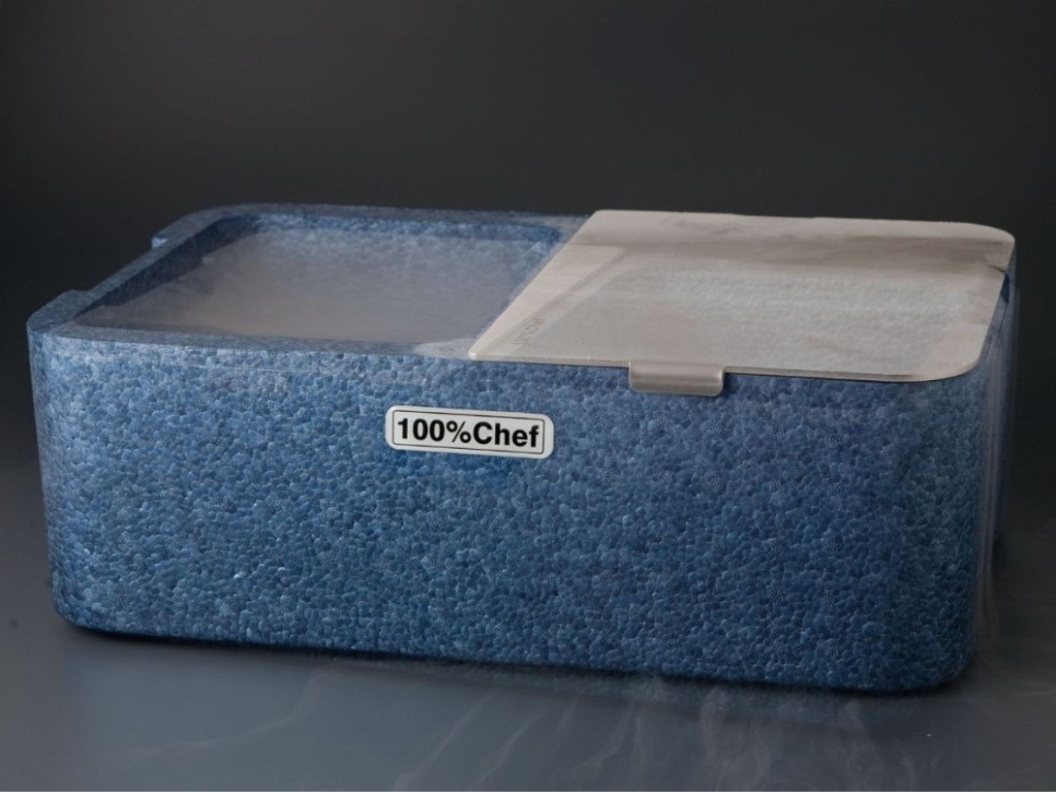 Nitro plate for liquid nitrogen - 100% Chef