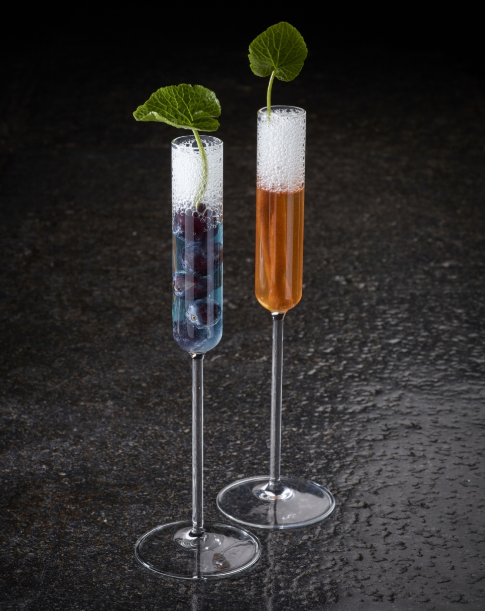 Cocktail glass, Test tube on foot, 2-pack - 100% Chef