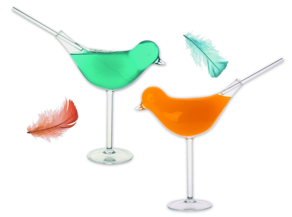 Verre à cocktail, oiseau, Drink Like A Bird - 100% Chef