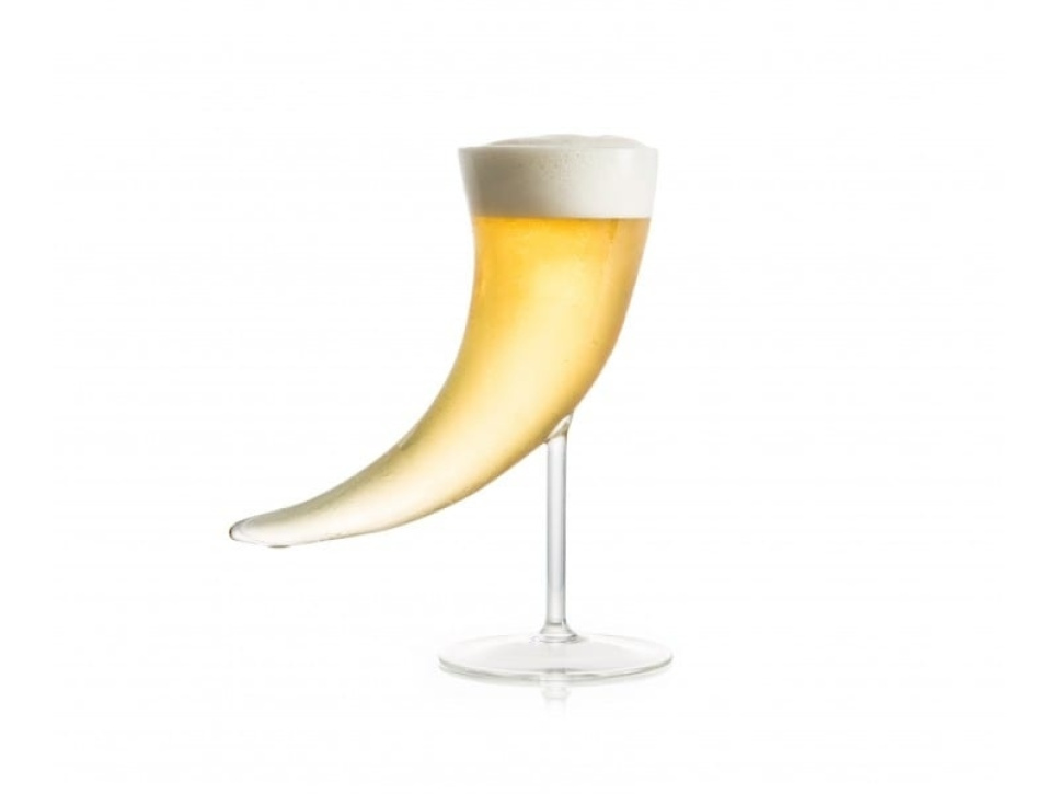 Horn-shaped glass, Viking - 100% Chef in the group Table setting / Glass / Beer glass at KitchenLab (1532-15011)