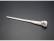 Bone-shaped skewer in porcelain - 100% Chef