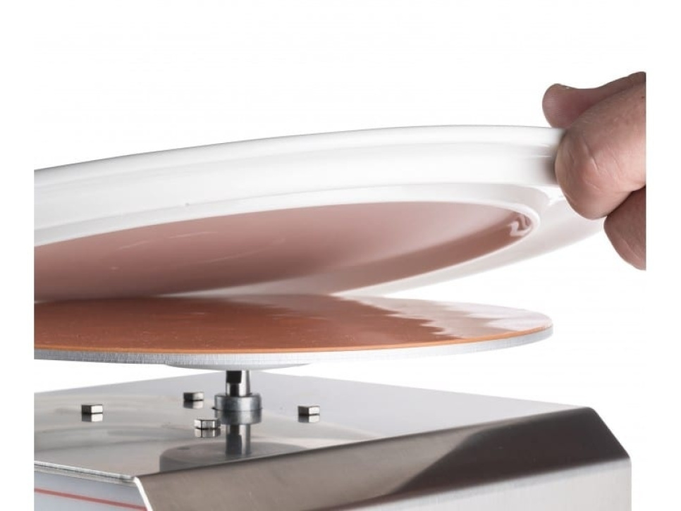 LP plate, porcelain, 4-pack - 100% Chef