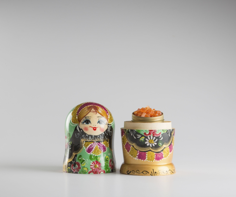 Matroschka-Puppe, Räuchereinheit - 100 % Chef