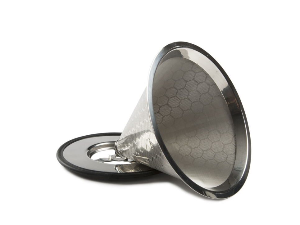 Fine mesh strainer Microlator, 400µ - 100% Chef in the group Cooking / Sieves and Strainers / Conformed sieves at KitchenLab (1532-23892)