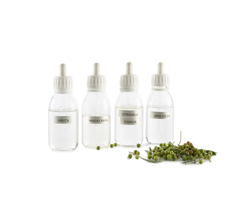 Flacon compte-gouttes en verre avec pipette, 120 ml - 100% Chef dans le groupe Cuisine / Cuisine moléculaire / Équipements pour la gastronomie moléculaire l\'adresse The Kitchen Lab (1532-23904)