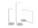 Support inox pour VOM pour boissons, Large, pack de 6 - 100% Chef