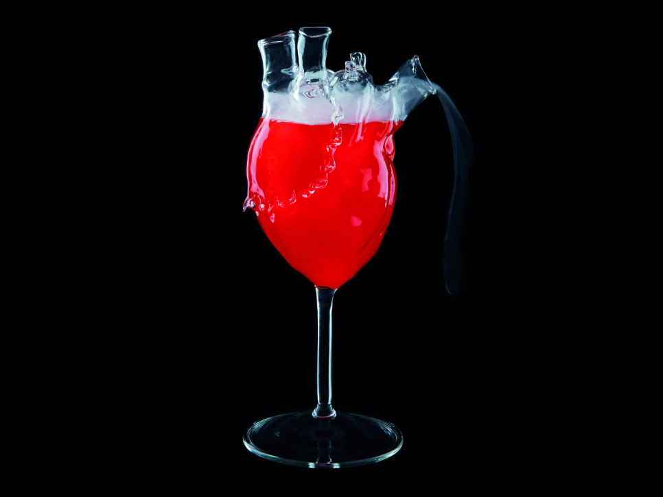 Verre à cocktail, Anatomical Heart - 100% Chef