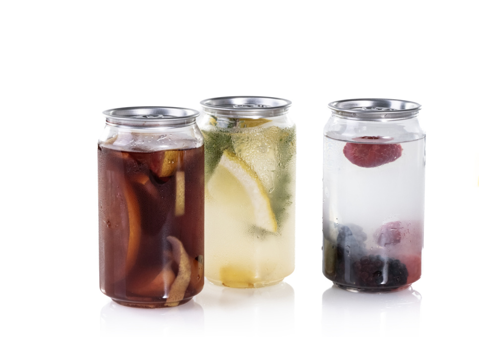 PET soda can, 100-pack - 100% Chef