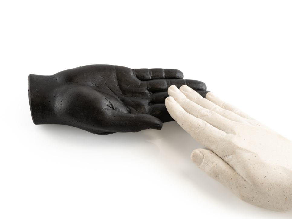 Serving dish in imitation marble, hand - 100% Chef