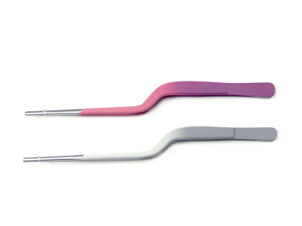 Plating tweezers in different colors, offset, 20 cm - 100% Chef