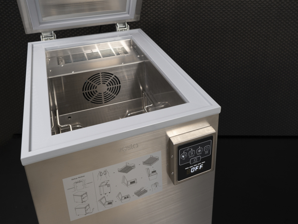 Clear Ice Machine Alinia A1 - 100% Chef