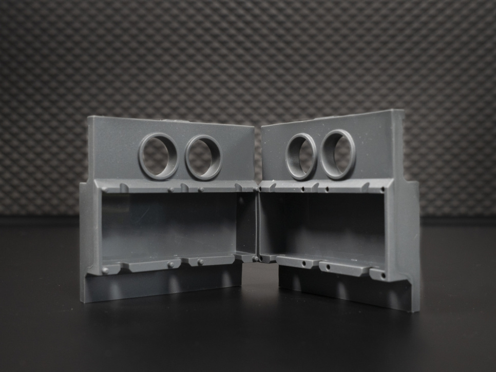 Mould set of 24 silicone moulds, 4 x 4 x 10 cm rectangles for Alinia clear ice machine - 100% Chef