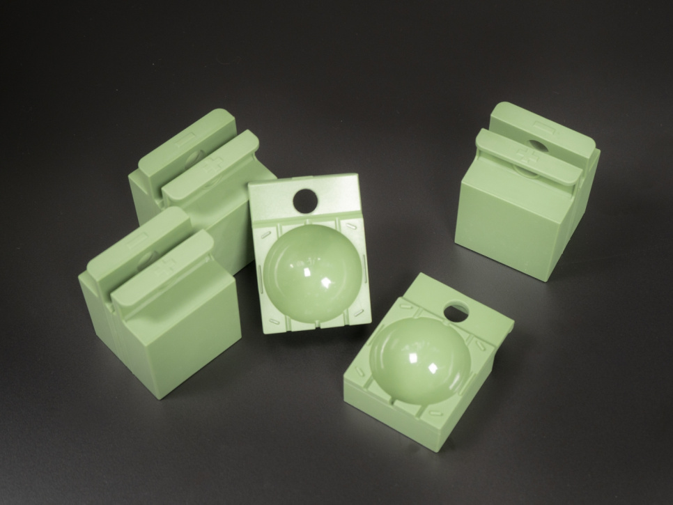 Mould set of 16 silicone moulds, ø7,5 cm Sphere for Alinia Clear Ice machine - 100% Chef