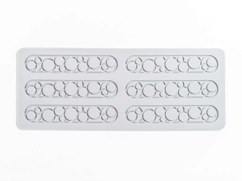 Moule en silicone pour Tuille, Bulles - 100% Chef