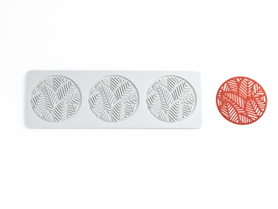 Silikonform für Tuille, Fossil - 100% Chef in der Gruppe Backen / Backformen / Silikonformen bei The Kitchen Lab (1532-31061)