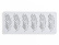 Silicone mould for Tuille, Fern - 100% Chef