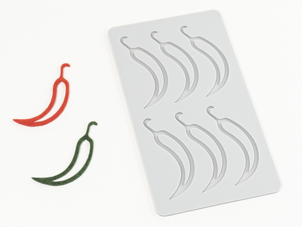 Silikonform für Tuille, Chili - 100% Chef in der Gruppe Backen / Backformen / Silikonformen bei The Kitchen Lab (1532-31063)