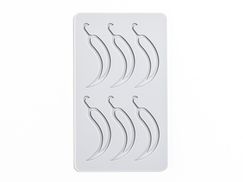 Silikonform für Tuille, Chili - 100% Chef