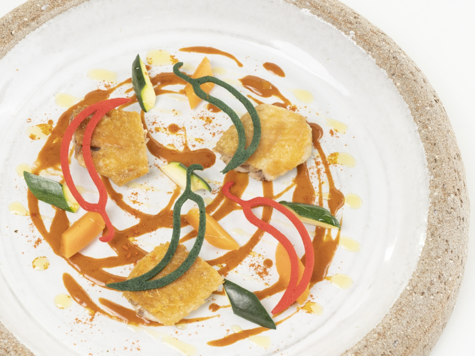 Silikonform für Tuille, Chili - 100% Chef