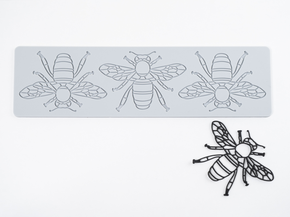 Moule en silicone pour Tuille, Bi - 100% Chef dans le groupe Pâtisserie / Moules / Moules en silicone l\'adresse The Kitchen Lab (1532-31067)