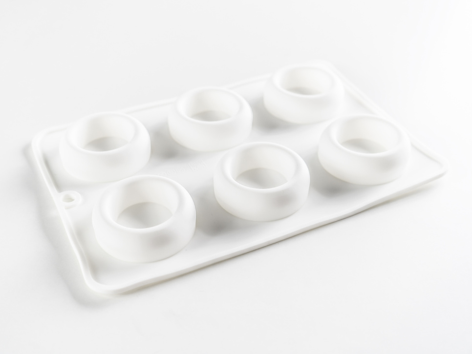 Silikonform für Dekoration, Schale - 100% Chef