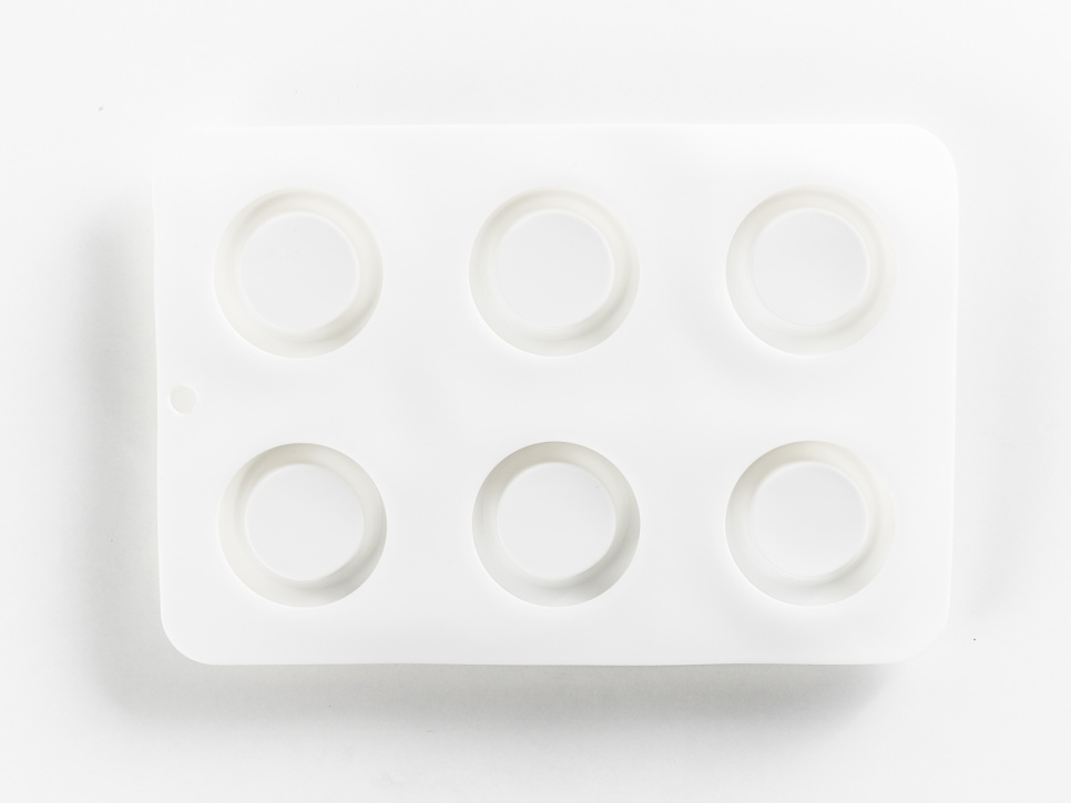 Silikonform für Dekoration, Schale - 100% Chef