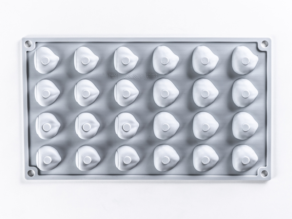 Silicone mould for decoration, Chestnut - 100% Chef