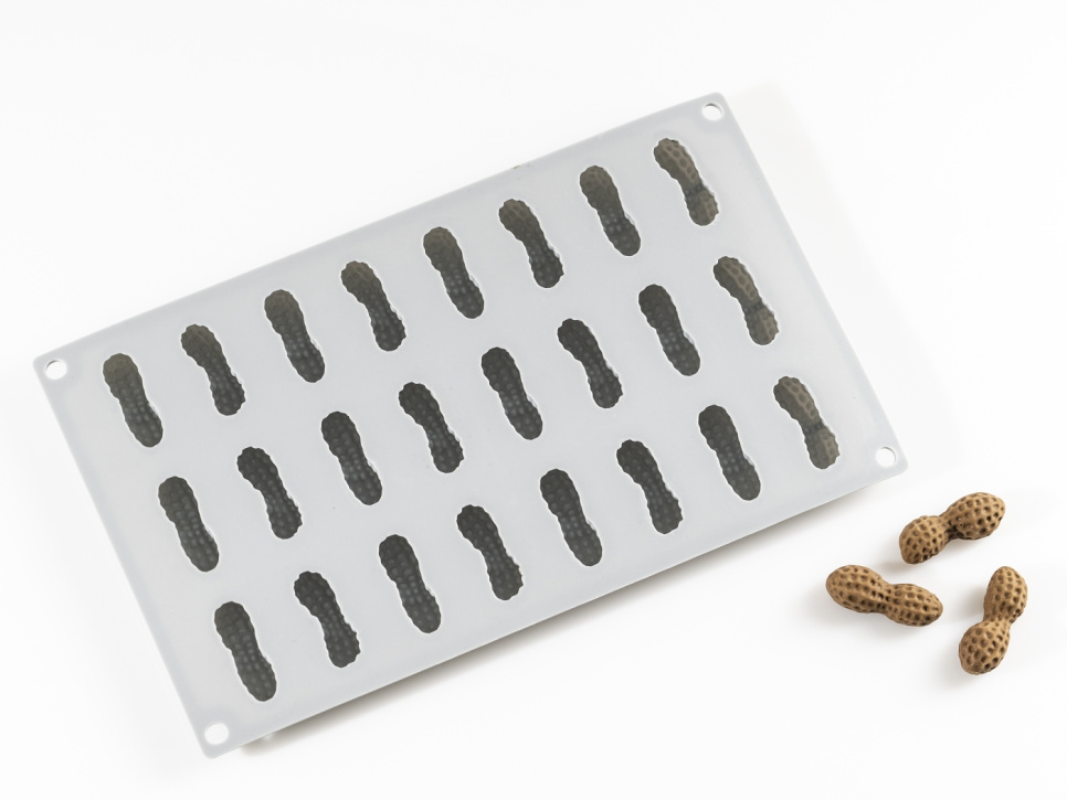 Silicone mould for decoration, Peanut - 100% Chef in the group Baking / Baking moulds / Silicone moulds at KitchenLab (1532-31078)