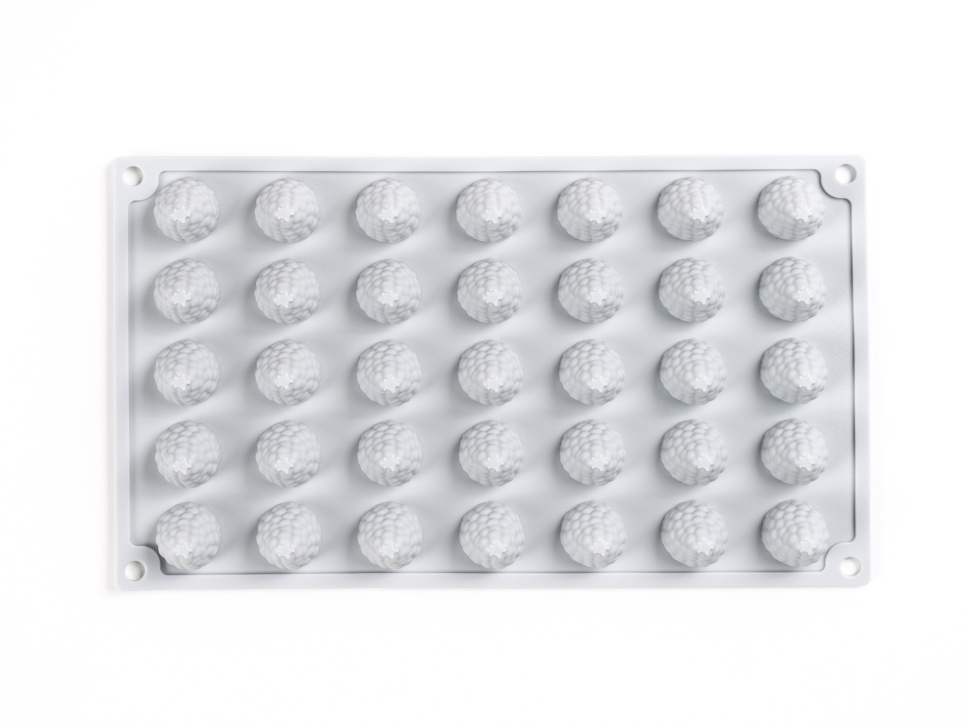 Silikonform für Dekoration, Himbeere - 100% Chef