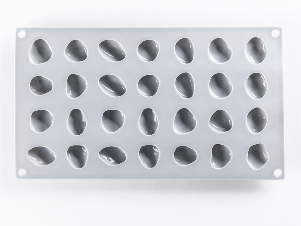 Moule en silicone pour la décoration, pierre - 100% chef