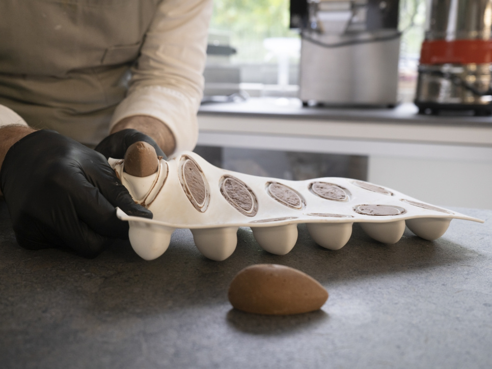 Silicone mould for decoration, Quenelle - 100% Chef