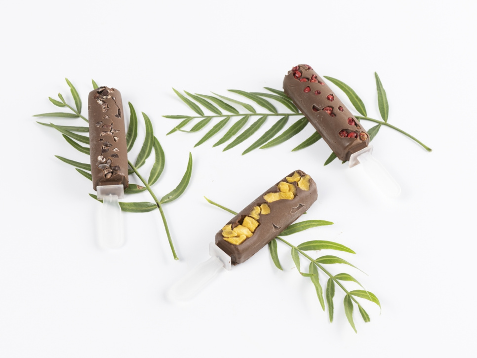 Silikonform für Dekoration, Mini-Eiscreme-Stiel Modell 2 - 100% Chef