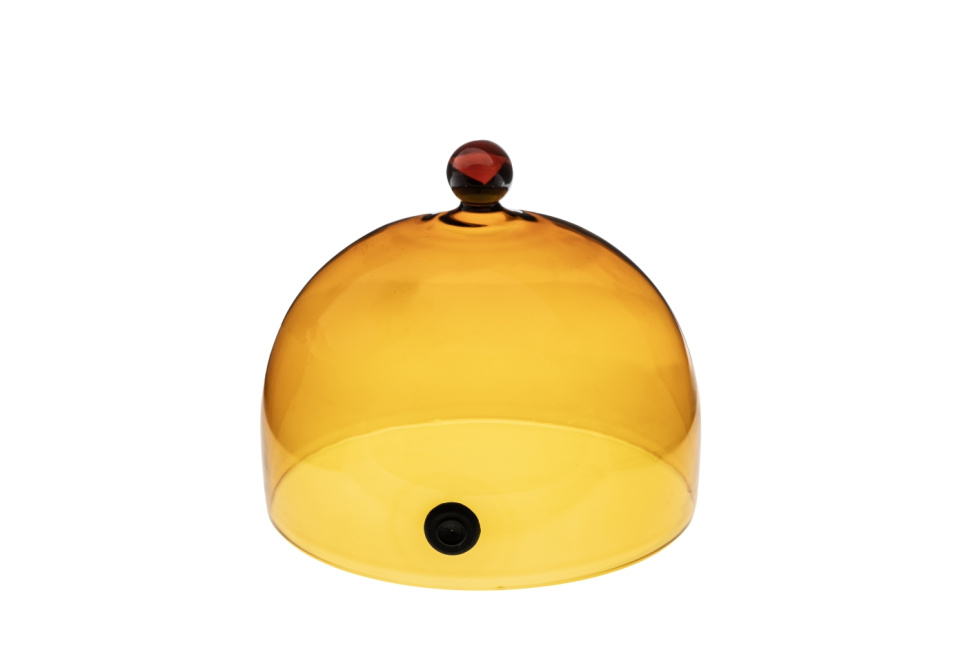 Cloche en verre pour pistolet à fumée ø18 cm, Ambre - 100% Chef dans le groupe Électroménager / Autre Électroménager / Chalumeaux de cuisine l\'adresse The Kitchen Lab (1532-31095)
