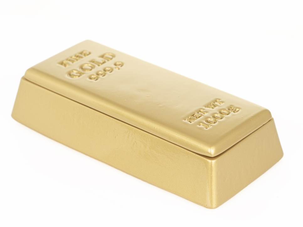 Serving platter, Gold bar, 21 x 10 cm - 100% Chef in the group Table setting / Plates, Bowls & Dishes / Fat at KitchenLab (1532-31114)