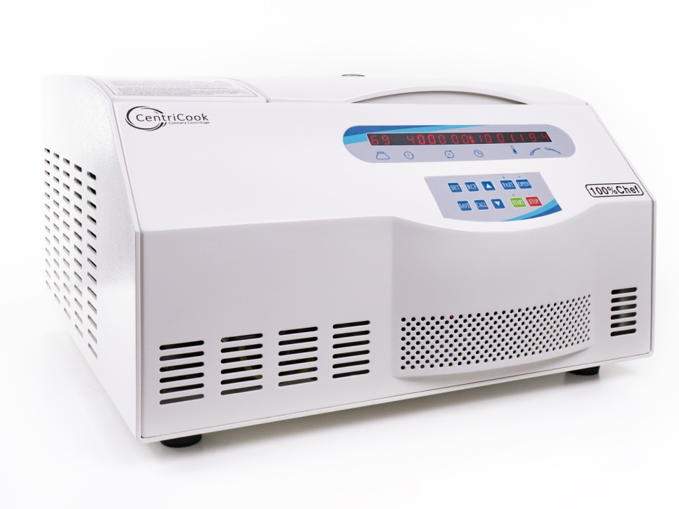 CentriCook Chiller, centrifugeuse pour la cuisine et les boissons avec fonction de refroidissement - 100% Chef
