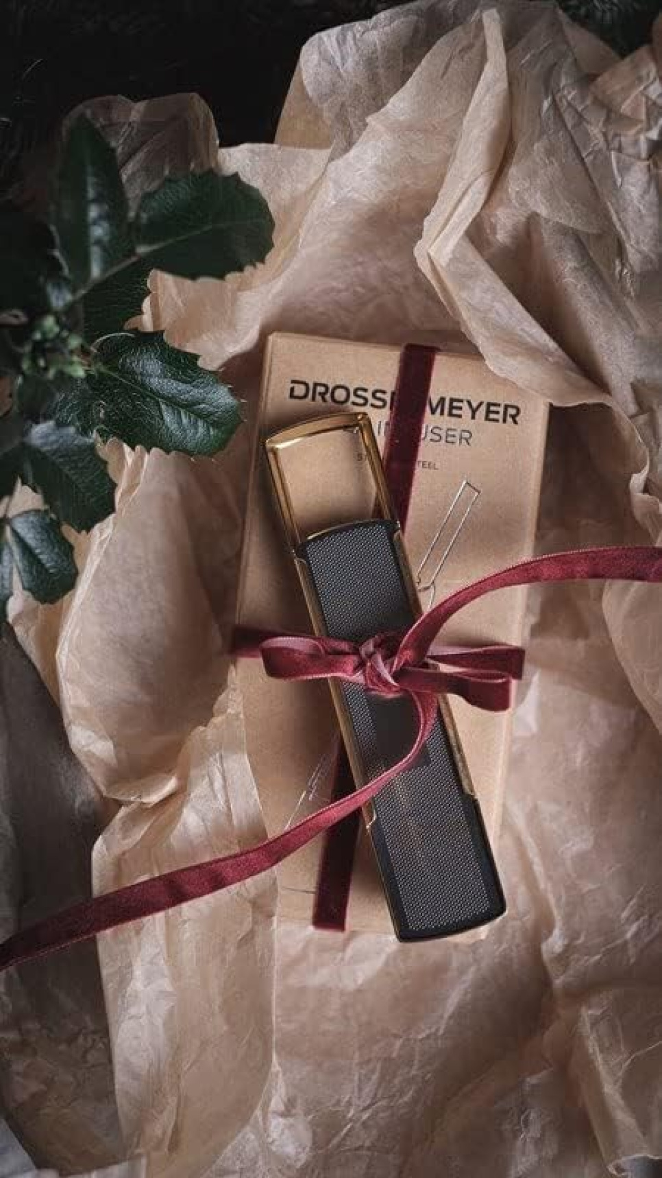 Passoire à thé, couvercle coulissant - Drosselmeyer