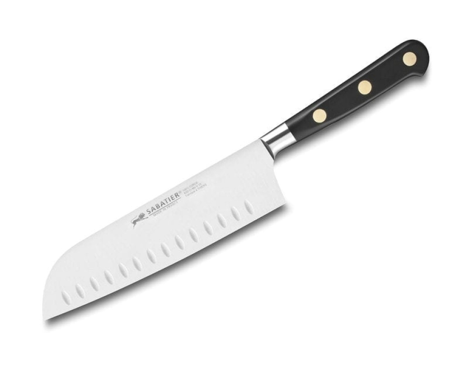 Ideal Fluted edge Santoku knife 18 cm - Sabatier Lion in the group Cooking / Kitchen knives / Santoku knives at KitchenLab (1544-14569)
