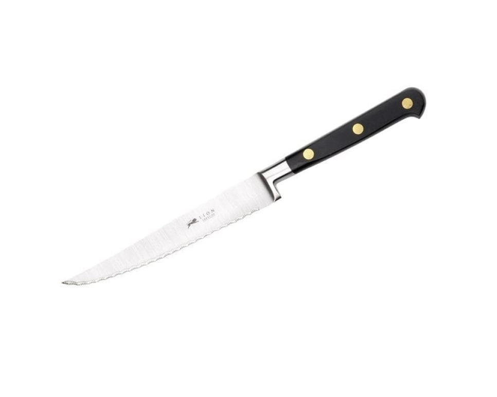 Ideal Serrated steak knife, 13cm - Sabatier Lion in the group Cooking / Kitchen knives / Other knives at KitchenLab (1544-14621)